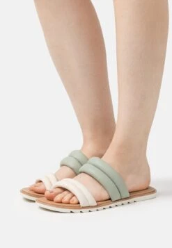 Sorel Ella Puff Slide - Mules - Safari/Chalk