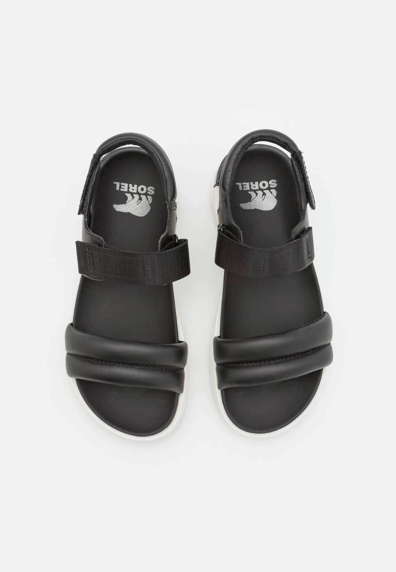 Sorel Viibe- Platform Sandals - Black/Sea Salt 8 Sorel Viibe- Platform Sandals - Black/Sea Salt - Image 6