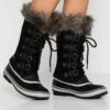Sorel Joan Of Arctic - Winter Boots - Black/Quarry -Sorel Sales Store 80c7b1e3013a4d21abfbee921e9bfecf