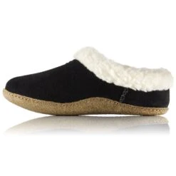 Sorel Women's Nakiska Slippers|-|Pantoufles Nakiska Femme -Sorel Sales Store SRL 1244411 7EBlack 7ESide