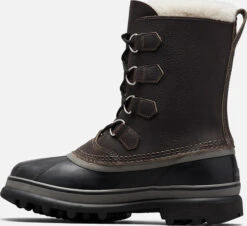 Sorel Caribou Wool Waterproof Boots - Men's|-|Bottes Caribou Wool Imperméable - Homme -Sorel Sales Store SRL 1308781 7E 7Eside 20Quarry 20 20Black 81a8ee6b 9b03 44b5 902d 1130d706fa52