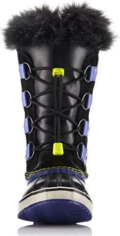 Sorel Joan Of Arctic Waterproof Boots - Big Kids|-|Bottes Joan Of Arctic Imperméable - Grand Enfant -Sorel Sales Store SRL 1516801 NG 7E 7EFront 20Black 20 20Purple 20Arrow 060be127 76c2 496a 8b0b f23658a6b643
