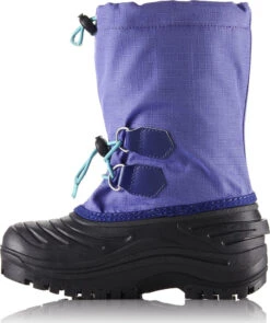 Sorel Little Kid's Super Trooper Waterproof Boots -40F/-40C|-|Bottes Imperméables Super Trooper Petit Enfant -40F/-40C -Sorel Sales Store SRL 1638032 7EPurple 20Arrow 20 20Reef 7ESide