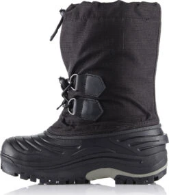 Sorel Little Kid's Super Trooper Waterproof Boots -40F/-40C|-|Bottes Imperméables Super Trooper Petit Enfant -40F/-40C -Sorel Sales Store SRL 1638032 7E 7ESide 20Black 20 20Light 20Grey