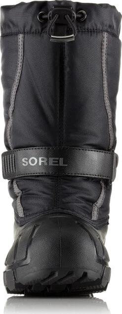 Sorel Big Kid's Flurry Waterproof Boots -32F/-25C|-|Bottes Imperméables Flurry Grand Enfant -32F/-25C -Sorel Sales Store SRL 1638081 7EBlack 20 20City 20Grey 7EBack 64a9de46 c31a 496a a427 52b9ad9f1209