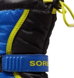 Sorel Big Kid's Flurry Waterproof Boots -32F/-25C|-|Bottes Imperméables Flurry Grand Enfant -32F/-25C -Sorel Sales Store SRL 1638081 7EBlack 20 20Super 20Blue 7EDetail