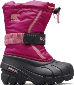 Sorel Big Kid's Flurry Waterproof Boots -32F/-25C|-|Bottes Imperméables Flurry Grand Enfant -32F/-25C