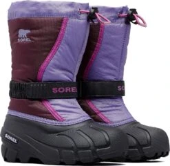 Sorel Big Kid's Flurry Waterproof Boots -32F/-25C|-|Bottes Imperméables Flurry Grand Enfant -32F/-25C -Sorel Sales Store SRL 1638081 7EPurple 20Dahlia 20 20Paisley 20Purple 7EAlt 9b8b1c1d 7334 4c13 a5e2 682e12b60c1f