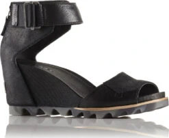 Sorel Joanie Full Grain Leather And Suede Upper Sandals - Women's|-|Sandales Joanie En Cuir Pleine Fleur Et Cuir Suédé Femme -Sorel Sales Store SRL 1660331 7EBlack 20 20Oyster 9dc7a7e7 631d 4402 aebe c90b45a2a111