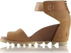 Sorel Joanie Full Grain Leather And Suede Upper Sandals - Women's|-|Sandales Joanie En Cuir Pleine Fleur Et Cuir Suédé Femme -Sorel Sales Store SRL 1660331 7EElk 20 20British 20Tan 7ESide 2fab5f55 2852 4ea4 ad77 a4636e019f58