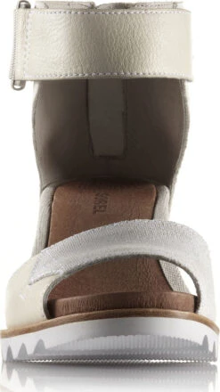 Sorel Joanie Full Grain Leather And Suede Upper Sandals - Women's|-|Sandales Joanie En Cuir Pleine Fleur Et Cuir Suédé Femme -Sorel Sales Store SRL 1660331 7EStone 20 20Elk 7EFront