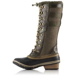 Sorel Carly Waterproof Boots - Women's|-|Bottes Imperméables Carly Femme -Sorel Sales Store SRL 1689681 7EPeatmoss 20 20Glare 7ESide