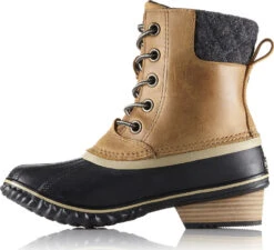 Sorel Slimpack II Lace Felt Waterproof Boots - Women's|-|Bottes Imperméables à Lacets Slimpack II - Femme -Sorel Sales Store SRL 1702251 7E 7ESide 20Elk 20 20Black a1c873c7 1722 454f 8efc c9a8cb8608ab