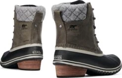 Sorel Slimpack II Lace Felt Waterproof Boots - Women's|-|Bottes Imperméables à Lacets Slimpack II - Femme -Sorel Sales Store SRL 1702251 7E 7Eback 20Quarry 20 20Black c4979251 8da1 496e 871a 2f1c0fa65f2b