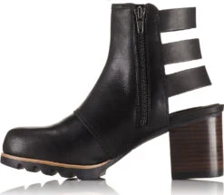 Sorel Addington Bootsie - Women's|-|Bottines Addington Femme -Sorel Sales Store SRL 1717761 7EBlack 7ESide