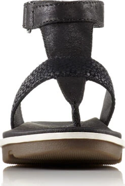 Sorel Torpeda Ankle Strap Full Grain Leather And Suede Sandals - Women's|-|Sandales à Sangle Torpeda En Cuir Pleine Fleur Et Suède Femme -Sorel Sales Store SRL 1721451 7EBlack 20 20White 7EFront 1ebbcdef 2d3a 402a be51 31cc79956bd5