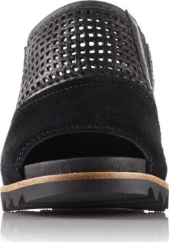 Sorel Joanie Full Grain Leather Mules - Women's|-|Mules Joanie En Cuir Pleine Fleur Femme -Sorel Sales Store SRL 1726691 7EBlack 7EFront