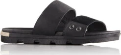 Sorel Torpeda Slide II Full Grain Leather And Suede Sandals - Women's|-|Sandales Torpeda Slide II En Cuir Pleine Fleur Et Suède Femme