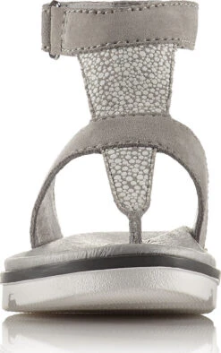 Sorel Torpeda Ankle Strap All Over Suede Sandals - Women's|-|Sandales à Sangle Torpeda En Suède Intégral Femme -Sorel Sales Store SRL 1735041 7EDove 20 20White 7EFront f58fbb21 a048 465b abc0 aa1f0c2173e5