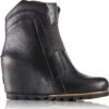 Sorel Fiona Wedge Lux Bootsie - Women's|-|Bottes à Semelle Compensée Fiona Lux Femme