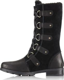 Sorel Emelie Lace Boots - Women's|-|Bottes à Lacets Emelie Femme -Sorel Sales Store SRL 1749271 7EBlack 7ESide ee32c307 4e0a 4b2d 8586 4b9a512475ed