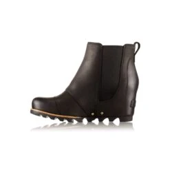Sorel Women's Lea Wedge 2 Boots|-|Bottes à Semelle Compensée Lea 2 Femme -Sorel Sales Store SRL 1759141 7EBlack 20 20Quarry 7ESide b67e77b8 8349 424f a799 61d8f727805e