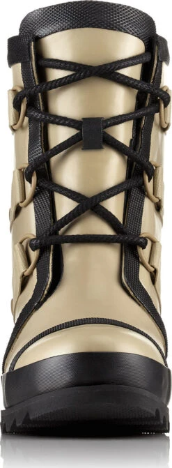 Sorel Joan Rain Wedge Felt Boots - Women's|-|Bottes De Pluie à Semelle Compensée En Feutre Joan Femme -Sorel Sales Store SRL 1760661 7EBeach 20 20Black 7EFront 7ae370fd 6a94 40e1 aa0d 6d0b2e509775