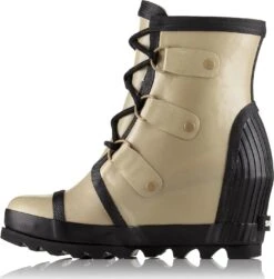 Sorel Joan Rain Wedge Felt Boots - Women's|-|Bottes De Pluie à Semelle Compensée En Feutre Joan Femme -Sorel Sales Store SRL 1760661 7EBeach 20 20Black 7ESide 980f4f3a 6bac 46e0 9226 498173c8498c