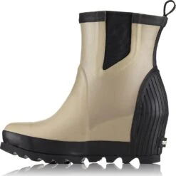 Sorel Joan Rain Wedge Chelsea Felt Boots - Women's|-|Bottes De Pluie à Semelle Compensée En Feutre Joan Chelsea Femme -Sorel Sales Store SRL 1760671 7EBeach 20 20Sea 20Salt 7ESide 1f49d7c6 2532 448a abbe 42ea9d95dea2