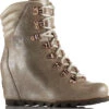 Sorel Conquest Wedge Holiday Boots - Women's|-|Bottes à Semelle Compensée Conquest Holiday Femme -Sorel Sales Store SRL 1761021 7EBeach 20 20Fawn 16016096 5835 4bfb af96 a4f35d882b26