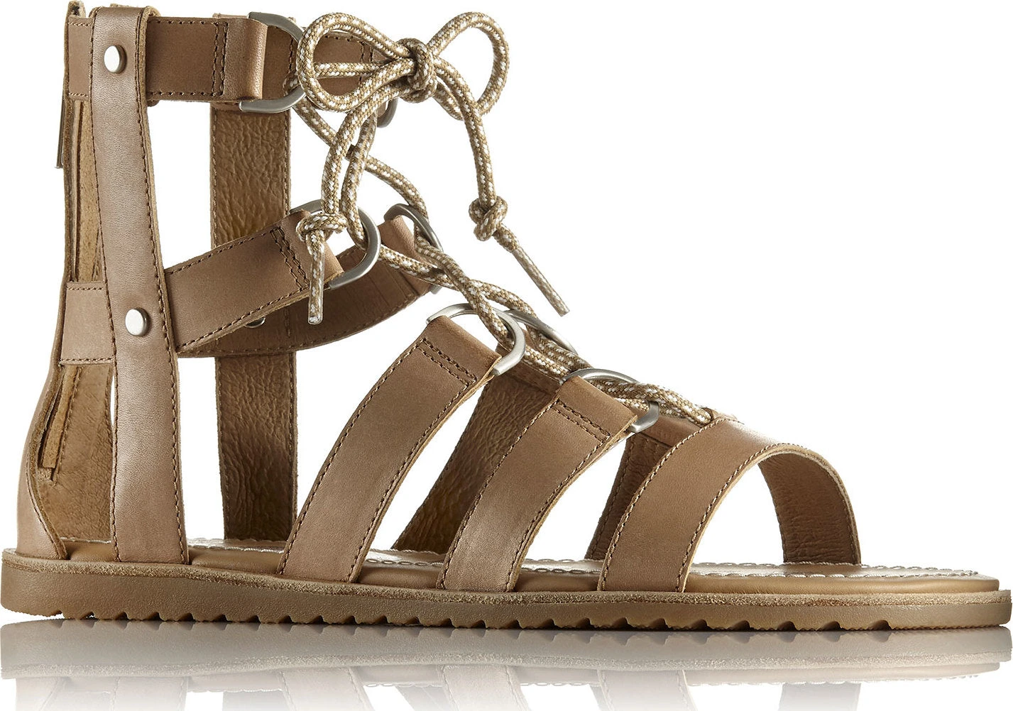 Sorel Ella Lace Up Full Grain Leather Sandals - Women's|-|Sandales à Lacets En Cuir Pleine Fleur Ella Femme 3 Sorel Ella Lace Up Full Grain Leather Sandals - Women's|-|Sandales à Lacets En Cuir Pleine Fleur Ella Femme