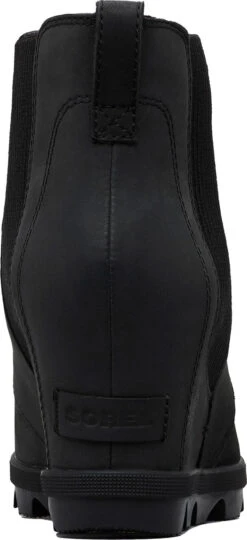 Sorel Joan Of Arctic II Wedge Chelsea Boots - Women's|-|Bottes Chelsea à Semelle Compensée Joan Of Arctic II - Femme -Sorel Sales Store SRL 1808551 7EBlack 7EBack 1
