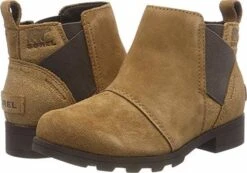 Sorel Emelie Chelsea Boots - Big Kids|-|Bottes Emelie Chelsea Grand Enfant -Sorel Sales Store SRL 1808681 7ECamel 20Brown 20 20Cordovan 7EDuo