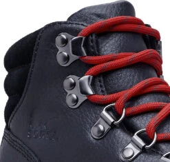 Sorel Madson Hiker Waterproof Leather Boots - Big Kids|-|Bottes En Cuir Imperméable Madson Hiker Grand Enfant -Sorel Sales Store SRL 1808941 7EBlack 20 20Black 7EDetail