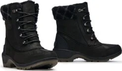 Sorel Whistler Mid Boots - Women's|-|Bottes Whistler Mid - Femme -Sorel Sales Store SRL 1809081 7E 7Eside 20Black 20 20Natural