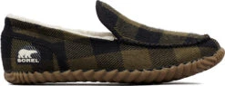 Sorel Dude Moc Textile Tartan Slipper - Men's|-|Pantoufles Avec Textile Ă Motif Tartan Sorel Dude Moc - Homme