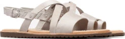 Sorel Ella Criss Cross Full Grain Leather Sandals - Women's|-|Sandales à Lanières Croisées En Cuir Pleine Fleur Ella Femme -Sorel Sales Store SRL 1841301 7EDove 7Eside