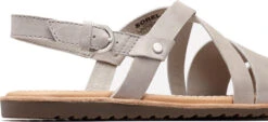 Sorel Ella Criss Cross Full Grain Leather Sandals - Women's|-|Sandales à Lanières Croisées En Cuir Pleine Fleur Ella Femme -Sorel Sales Store SRL 1841301 7EDove 7Ezoom