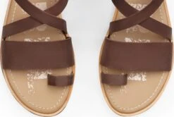 Sorel Ella Criss Cross Full Grain Leather Sandals - Women's|-|Sandales à Lanières Croisées En Cuir Pleine Fleur Ella Femme -Sorel Sales Store SRL 1841301 7ETobacco 7Etop