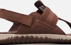 Sorel Out 'N About Plus Full Grain Leather Sandals - Women's|-|Sandales En Cuir Pleine Fleur Out 'N About Femme -Sorel Sales Store SRL 1848451 7ETobacco 7EDetail