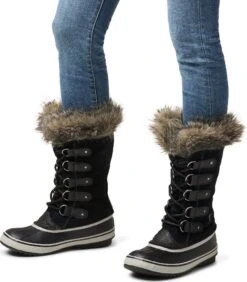 Sorel Joan Of Arctic Boots - Women's|-|Bottes Joan Of Arctic - Femme -Sorel Sales Store SRL 1855131 7E 7Emodel 20Black 20 20Quarry