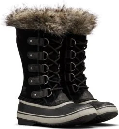 Sorel Joan Of Arctic Boots - Women's|-|Bottes Joan Of Arctic - Femme -Sorel Sales Store SRL 1855131 7E 7Epair 20Black 20 20Quarry