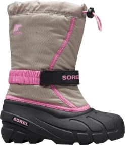 Sorel Flurry Boots - Big Kids|-|Bottes Flurry - Grand Enfant -Sorel Sales Store SRL 1855251 7EChrome 20Grey