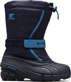 Sorel Flurry Boots - Big Kids|-|Bottes Flurry - Grand Enfant -Sorel Sales Store SRL 1855251 7ECollegiate 20Navy 20 20Atmosphere
