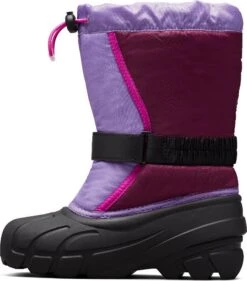 Sorel Flurry Boots - Big Kids|-|Bottes Flurry - Grand Enfant -Sorel Sales Store SRL 1855251 7E 7Eside 20Purple 20Dahlia 20 20Paisley 20Purple