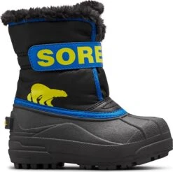 Sorel Snow Commander Boots - Little Kids|-|Bottes Snow Commander - Petit Enfant -Sorel Sales Store SRL 1869561 7EBlack 20 20Super 20Blue 39471ef7 f474 4186 bafb 8478b5584d2e