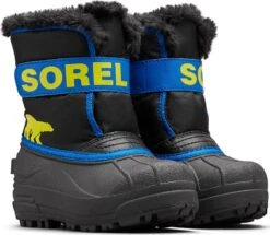 Sorel Snow Commander Boots - Little Kids|-|Bottes Snow Commander - Petit Enfant -Sorel Sales Store SRL 1869561 7E 7Efull 20Black 20 20Super 20Blue e9cfe429 81d6 4b91 9142 f66debc945f3