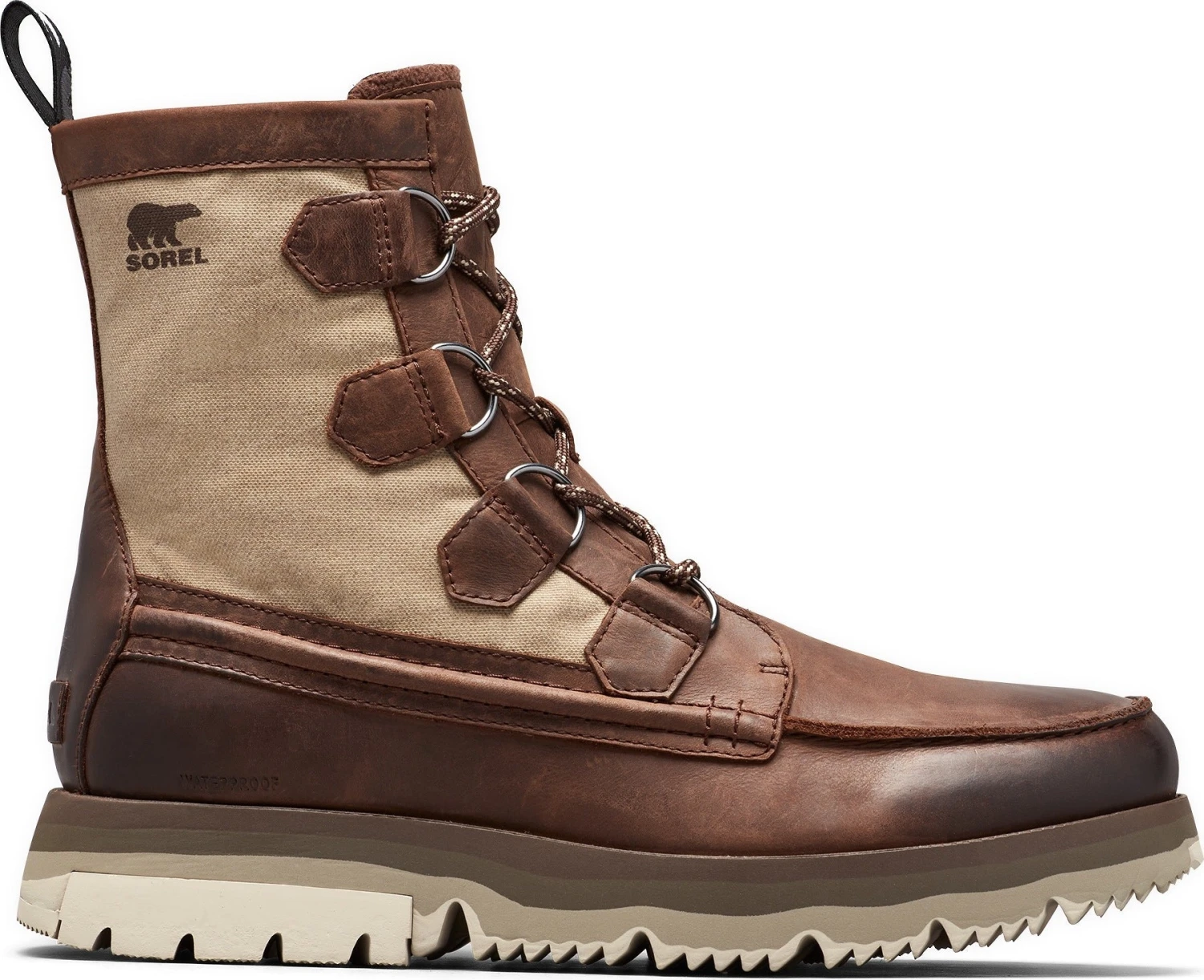 Sorel Atlis Caribou WP Boots - Men's|-|Bottes Imperméables Mi-hauteur Atlis Caribou - Homme