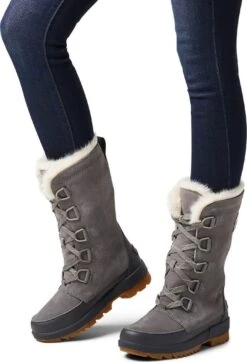 Sorel Tivoli IV Tall Boots - Women's|-|Bottes Hautes Tivoli IV - Femme -Sorel Sales Store SRL 1870101 7E 7Edetail4 20Quarry