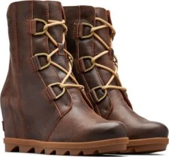 Sorel Joan Of Arctic Wedge II Boots - Women's|-|Bottes Joan Of Arctic Wedge II - Femme -Sorel Sales Store SRL 1877071 7E 7EFull 20Burro